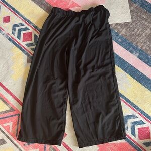 HALARA Black Wide-Leg Pants